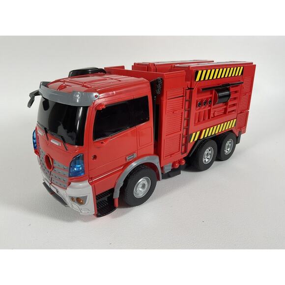 Transformers Firetruck Lights/Sounds Inferno Hot Spot Pyra Magna Optimus Prime - Picture 11 of 11